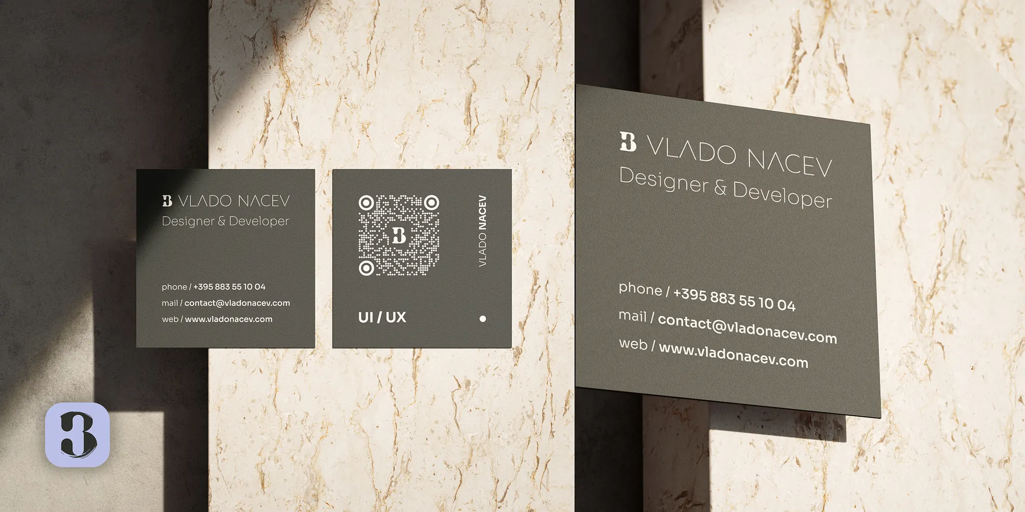 Madebyvladonacev business card design
