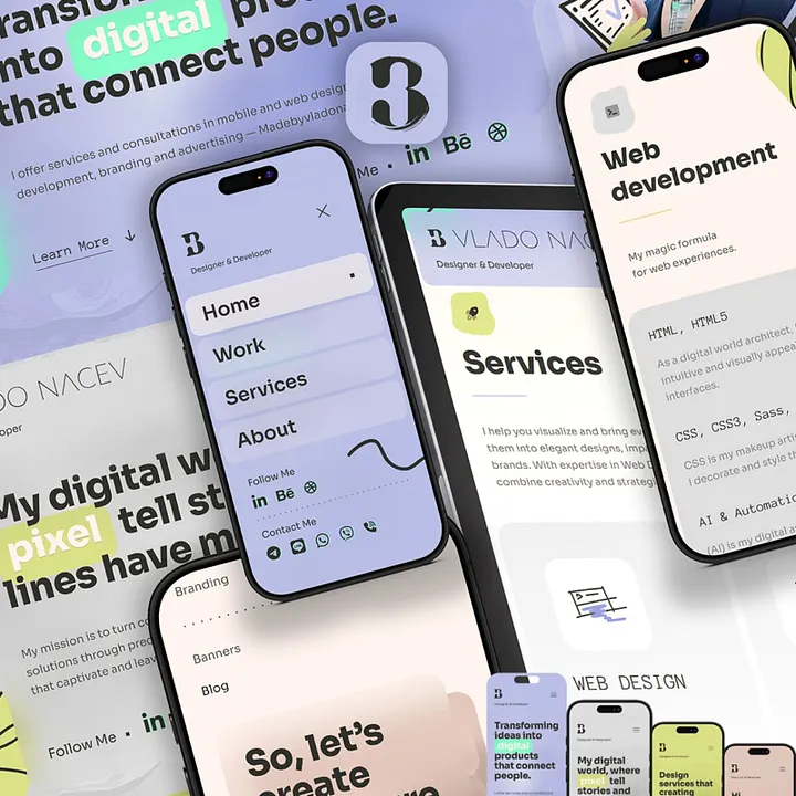 Madebyvladonacev web design