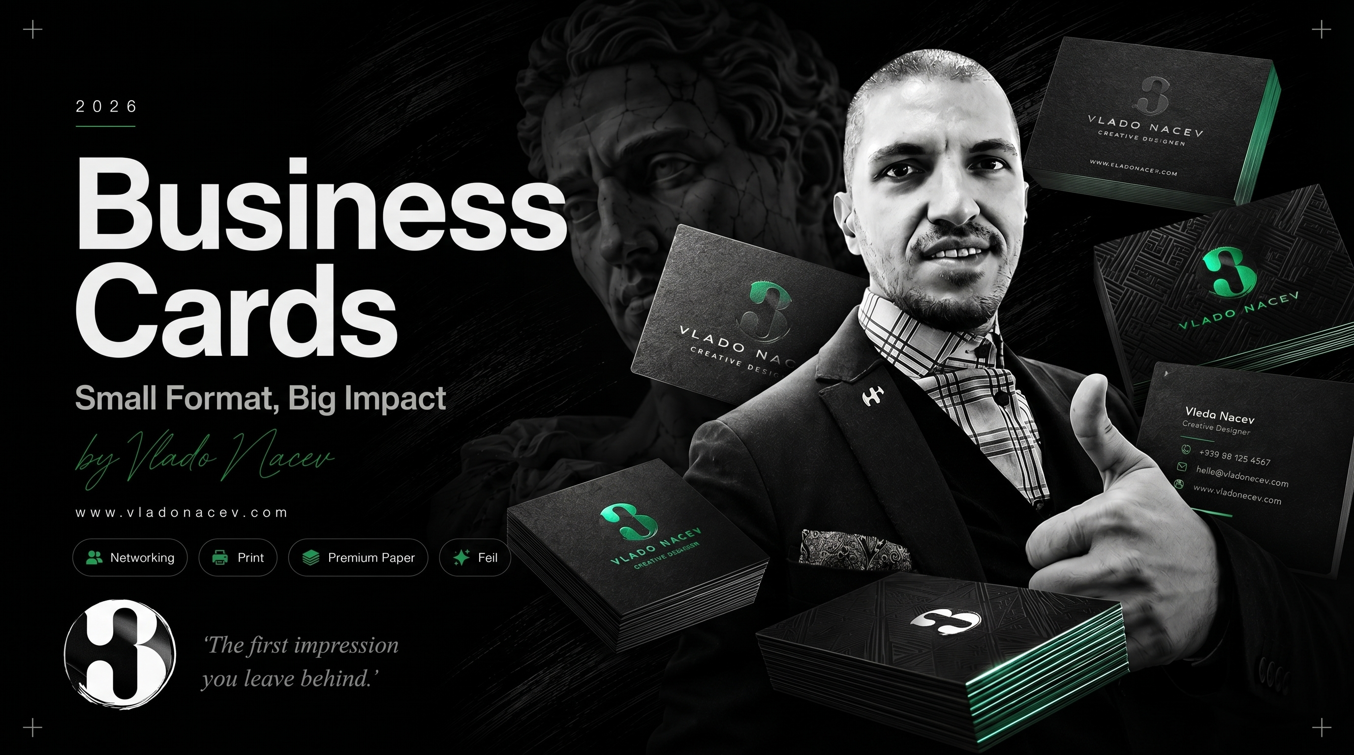 Business Card Design — Small Format, Big First Impression