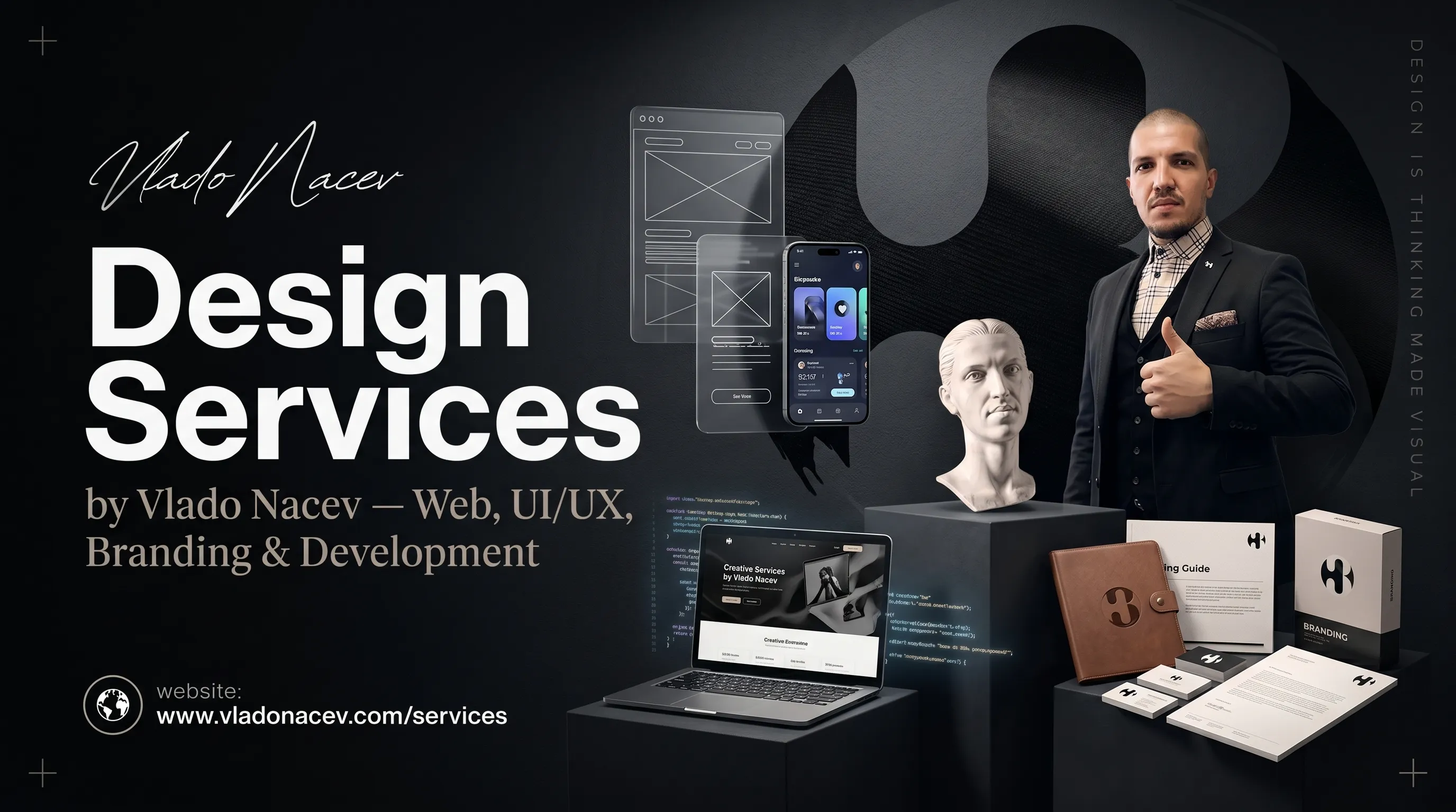 Design Services by Vlado Nacev — Web, UI/UX, Branding & Development
