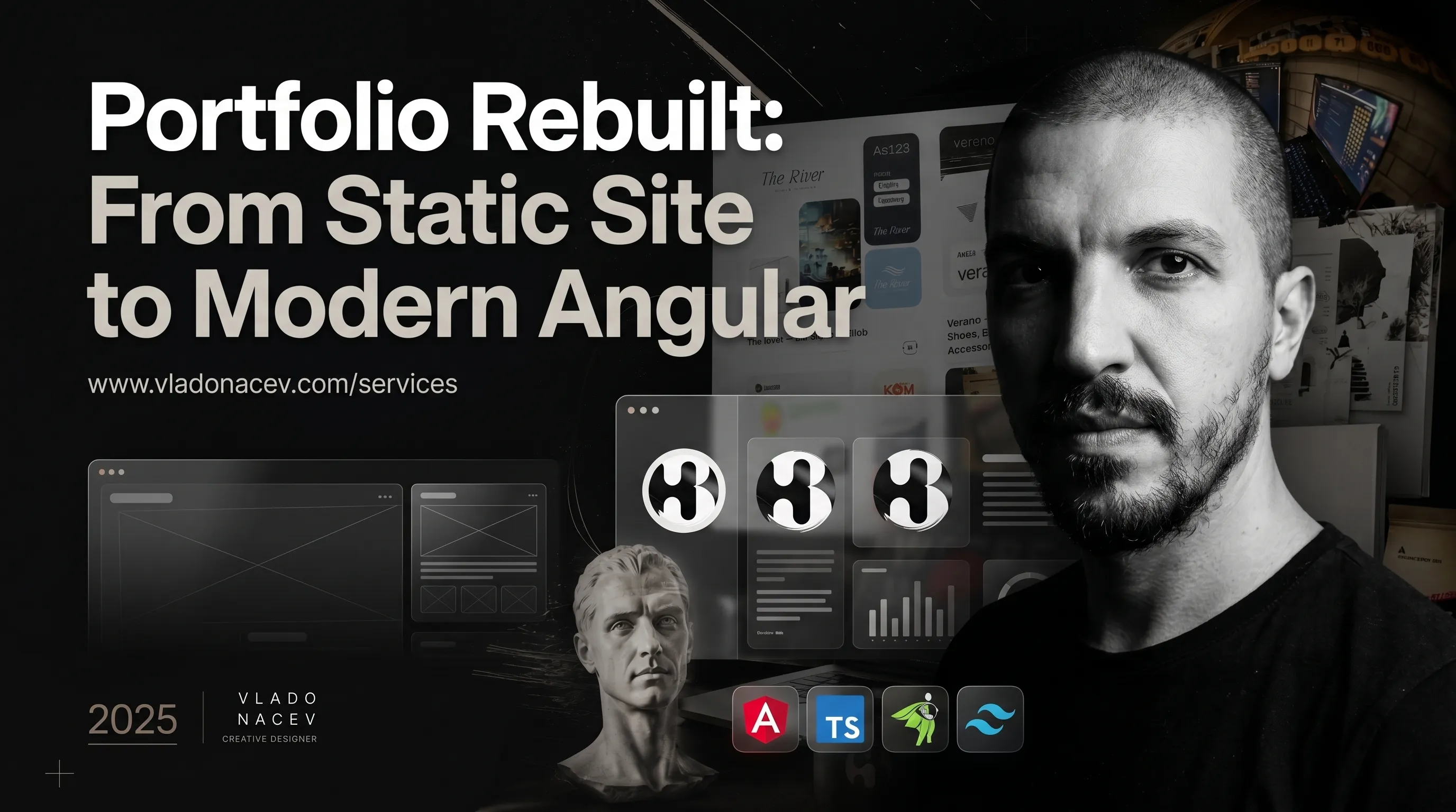 Portfolio Rebuilt: From Static Site to Modern Angular Experience