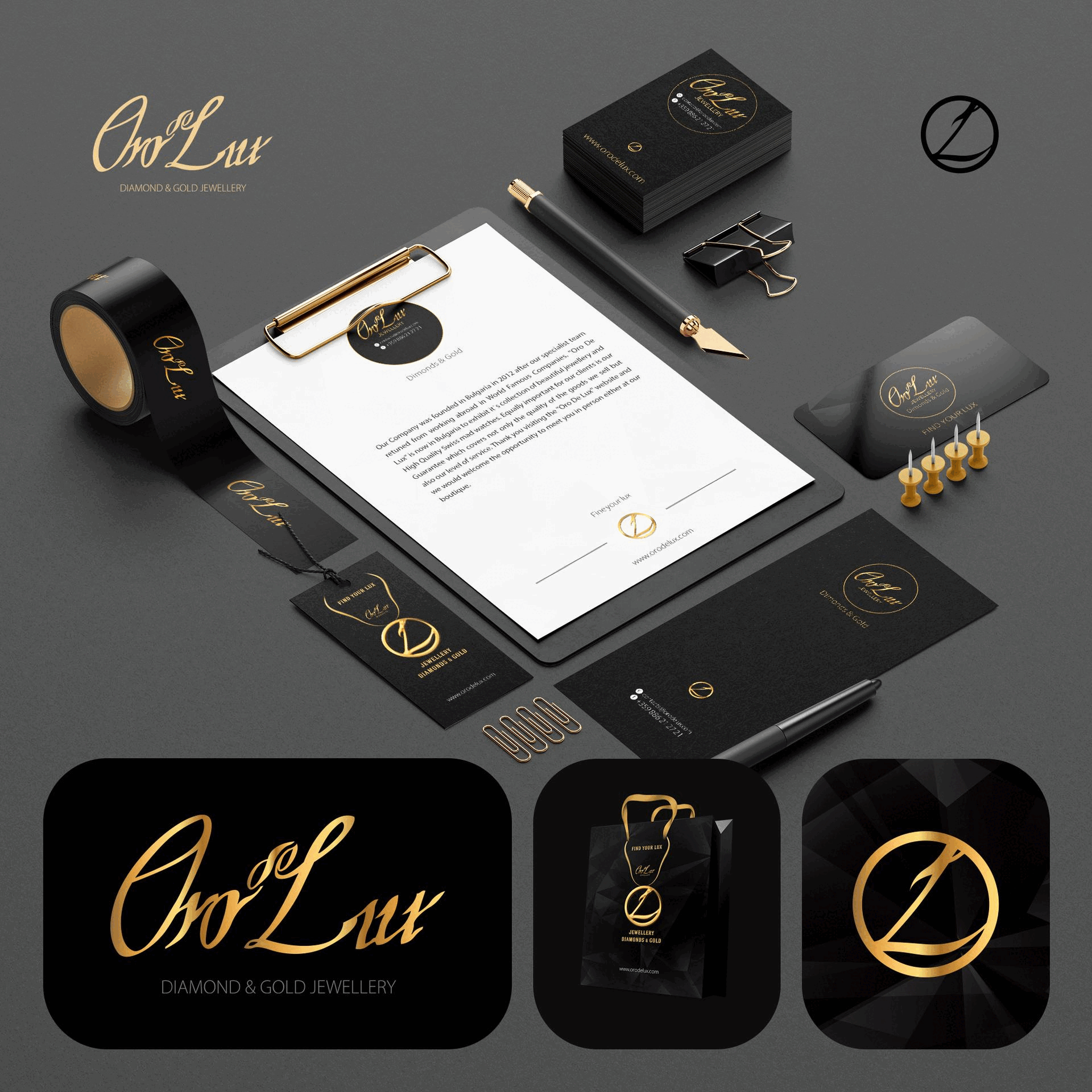 Branding & Identity Showcase - Designed by Vlado Nacev