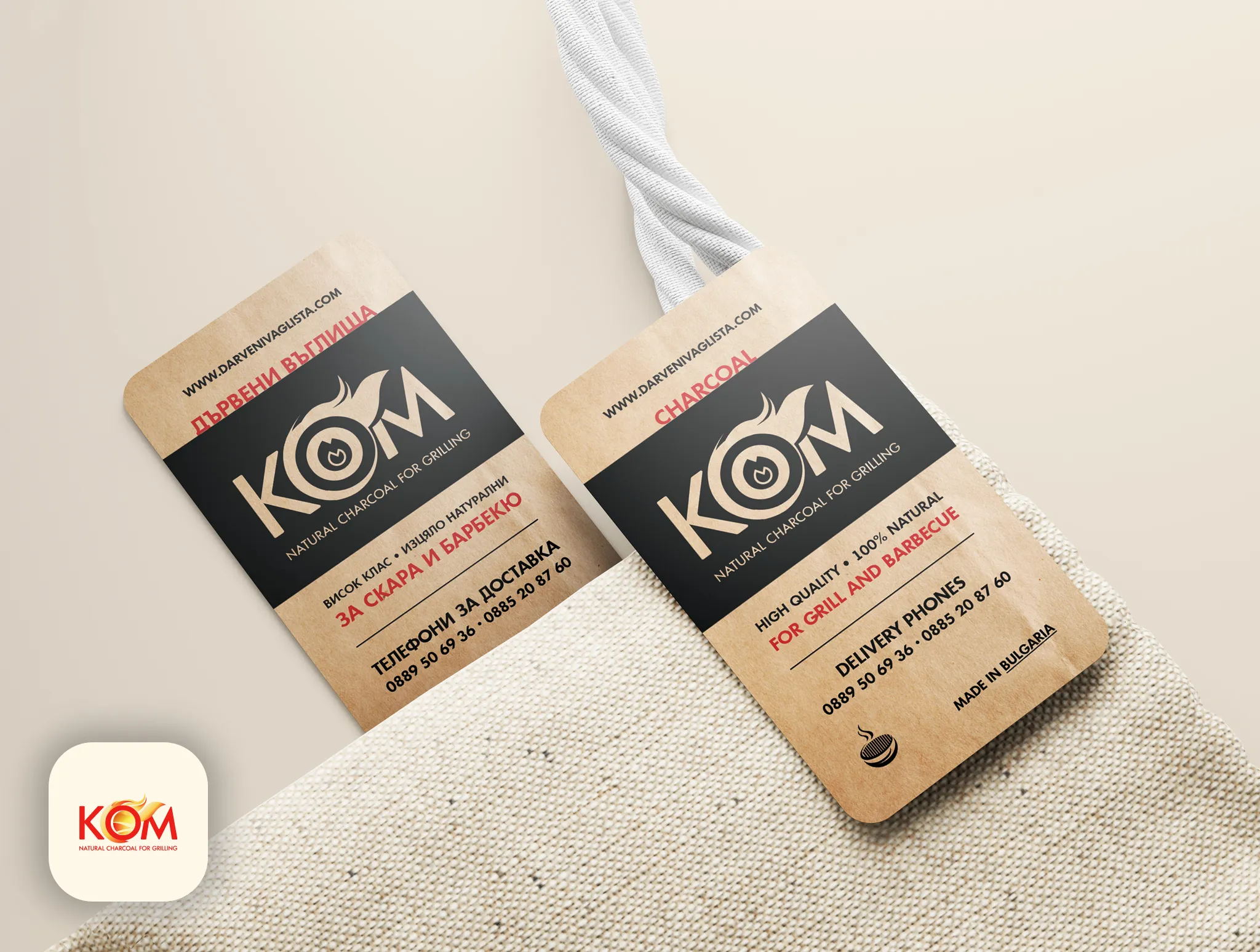 KomGrill — Ecological and Premium Charcoal for Grill and Barbecue