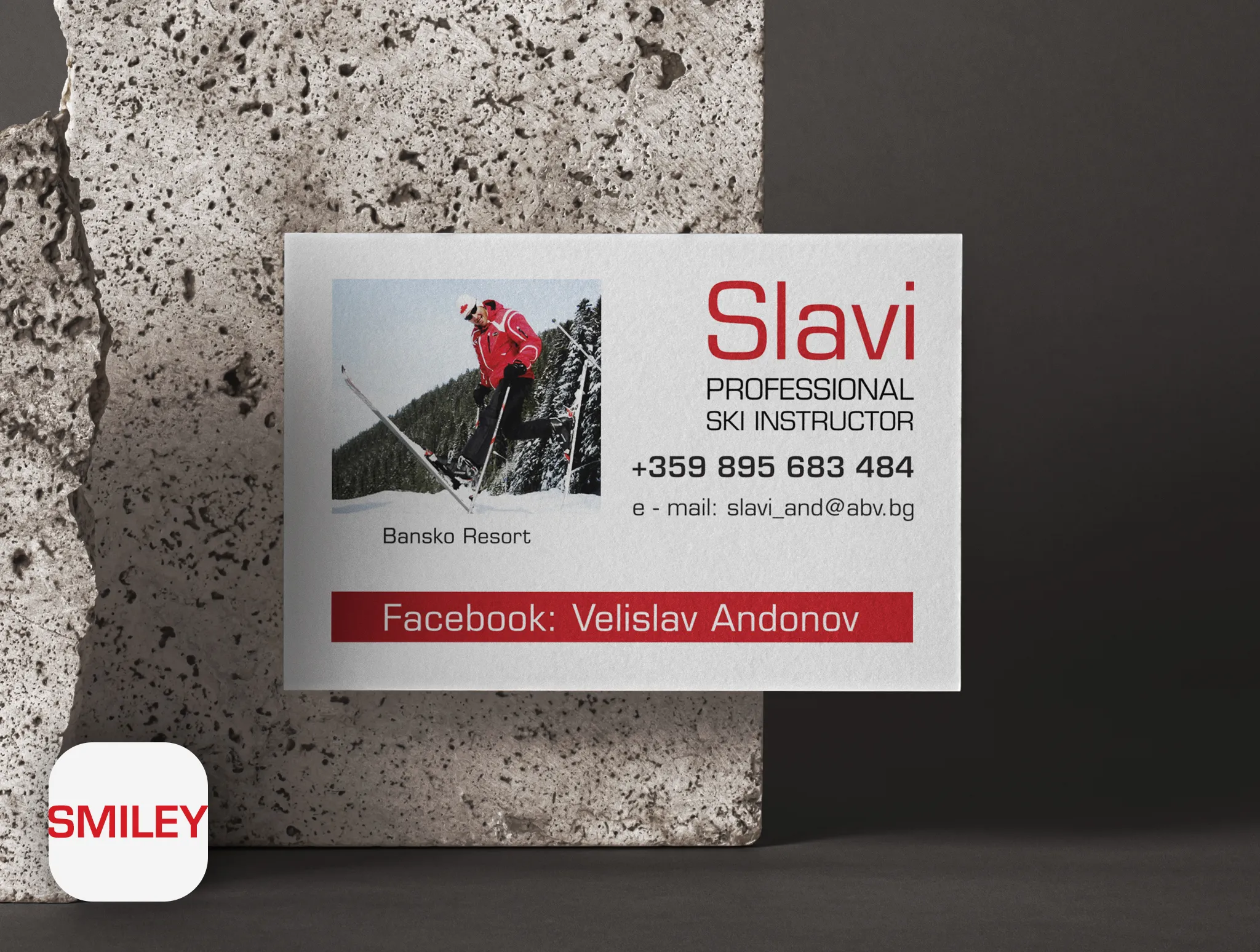 Velislav Andonov 'SMILEY' — Professional Ski Instructor