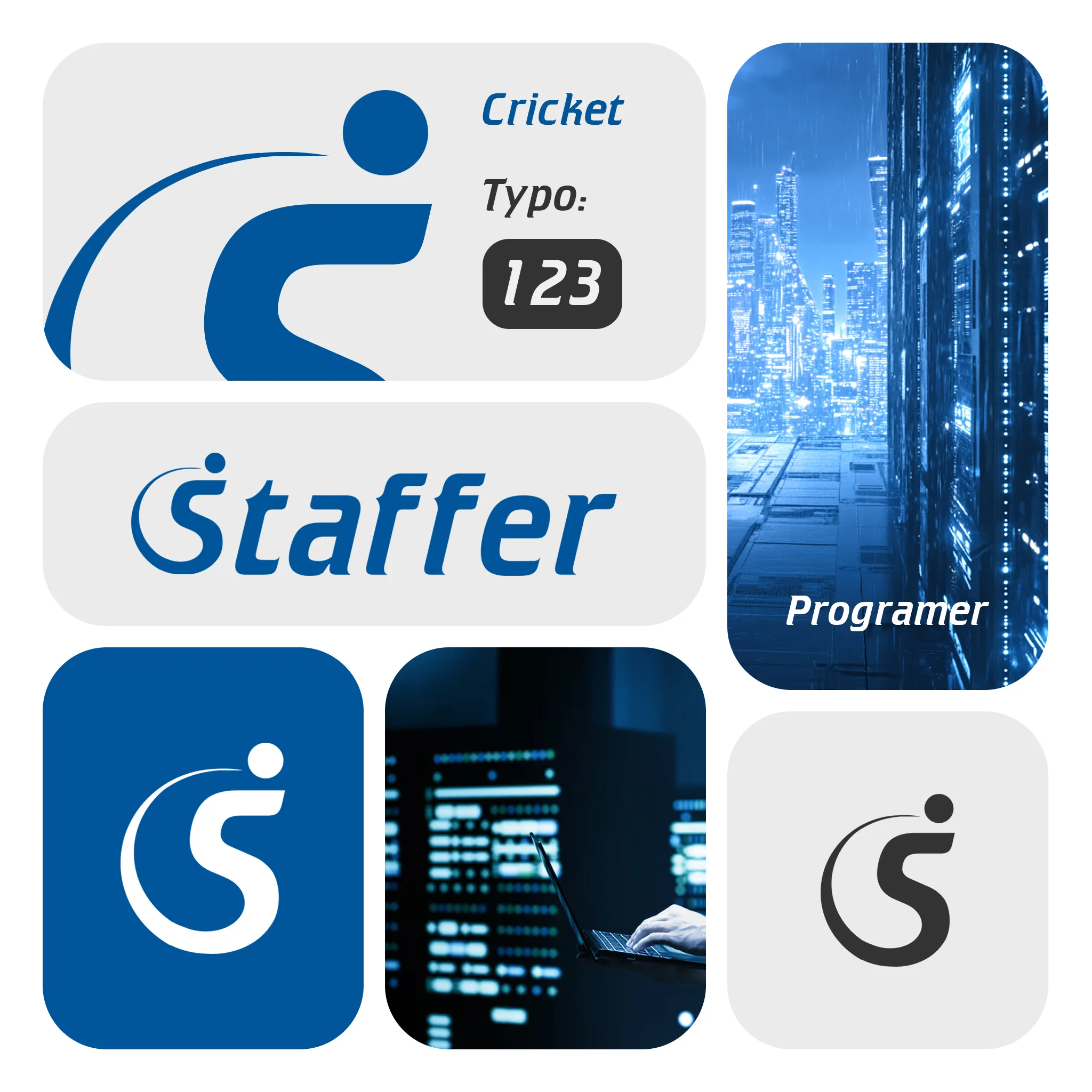 I design custom logos built for recognition — clear concepts, refined marks, and file packages ready for web, social, print, and everyday brand use.