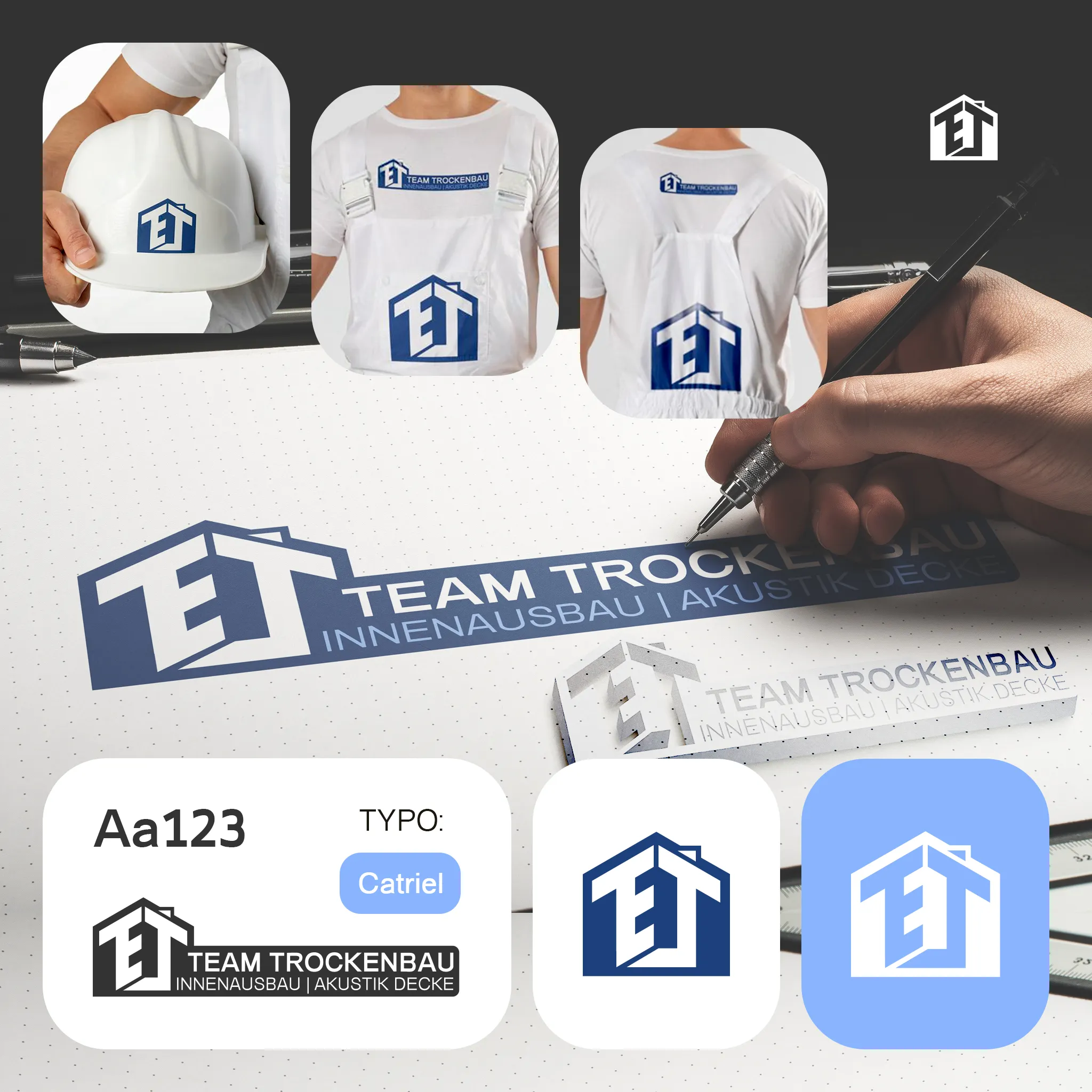 I design custom logos built for recognition — clear concepts, refined marks, and file packages ready for web, social, print, and everyday brand use.