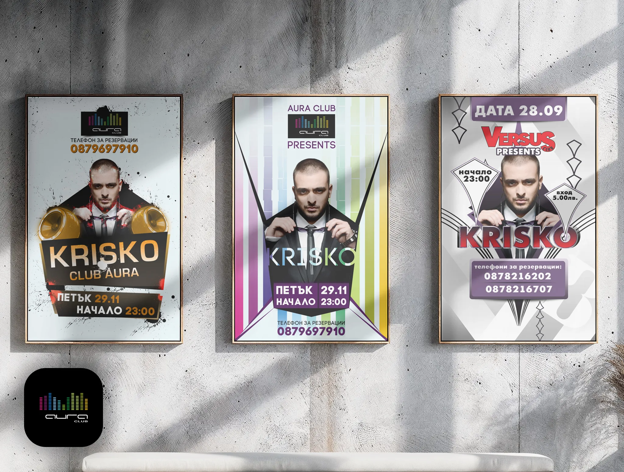 I create posters for events, retail, and campaigns with strong hierarchy and print-ready impact — visuals built to grab attention from a distance.