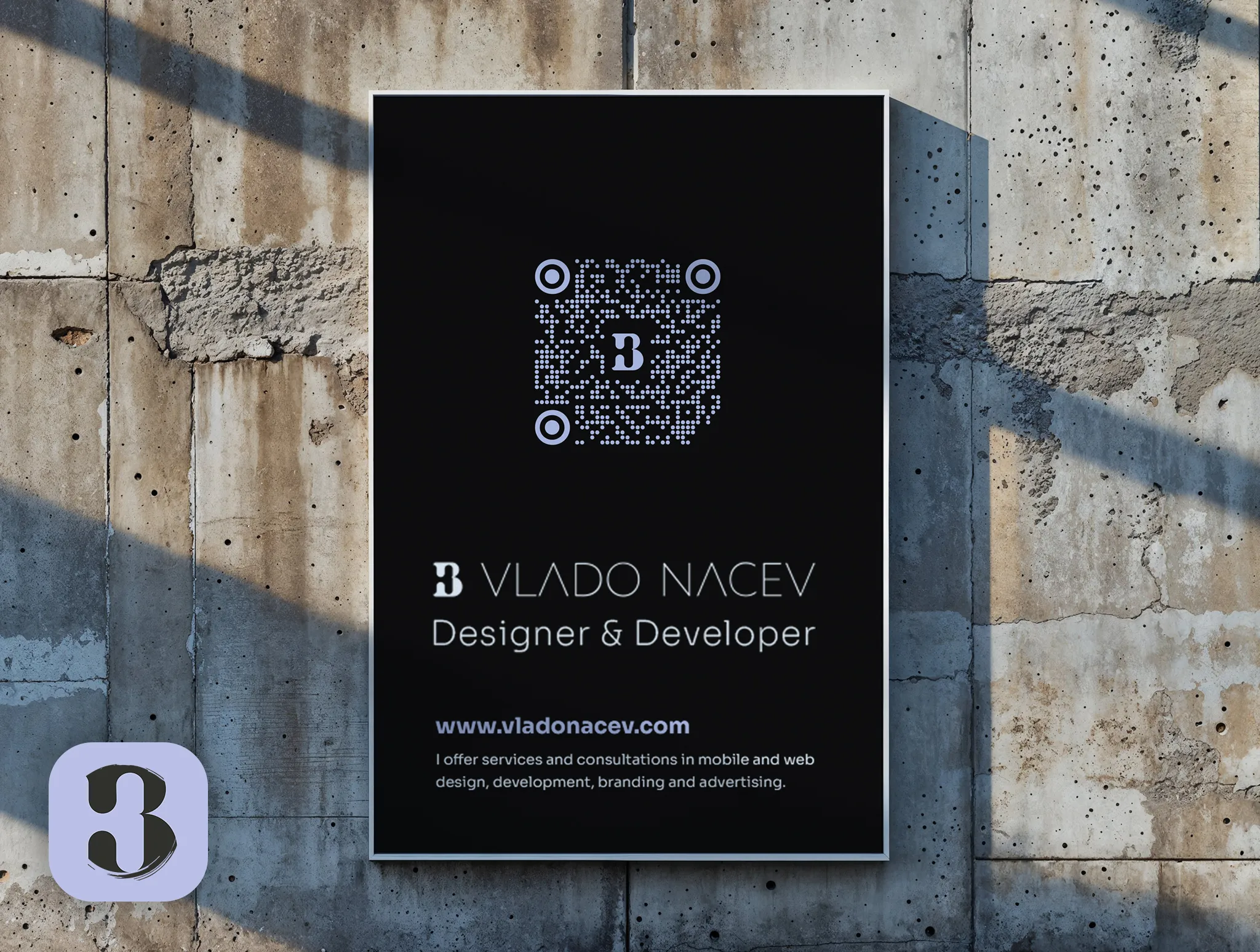 Madebyvladonacev — Advertising Poster
