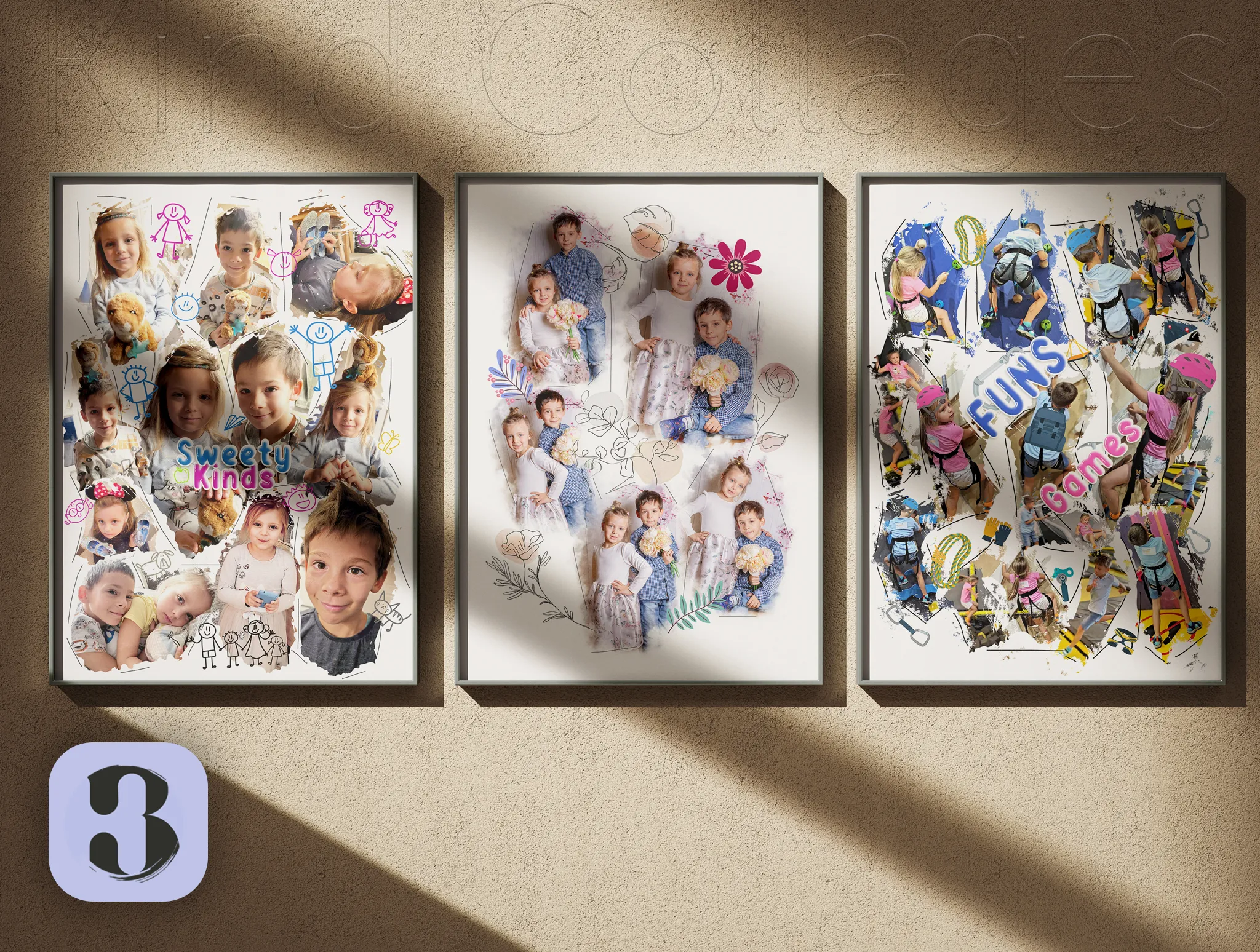 KIDS — Posters Collages for Home