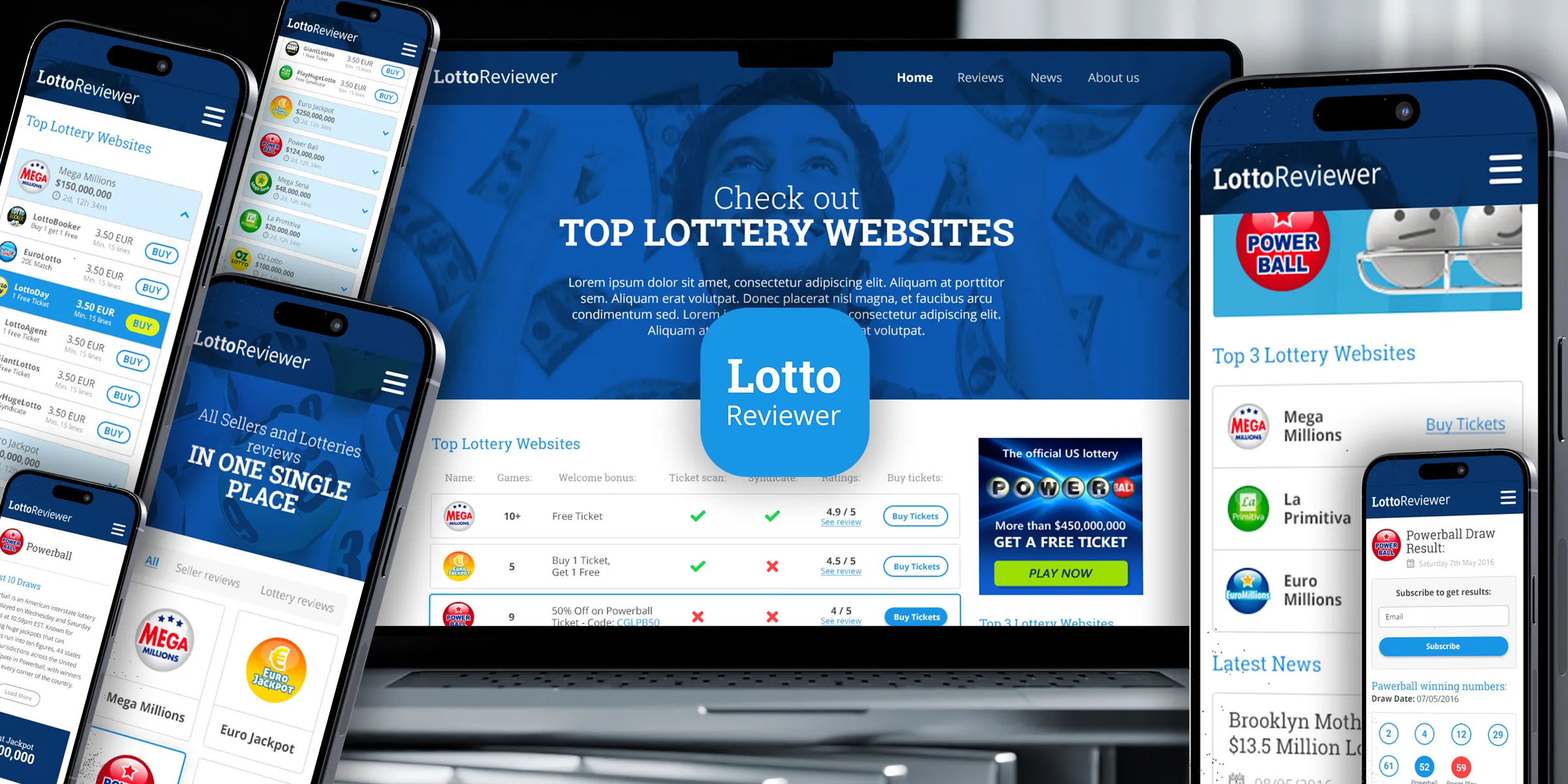 LottoReviewer — TOP Lottery News and Websites