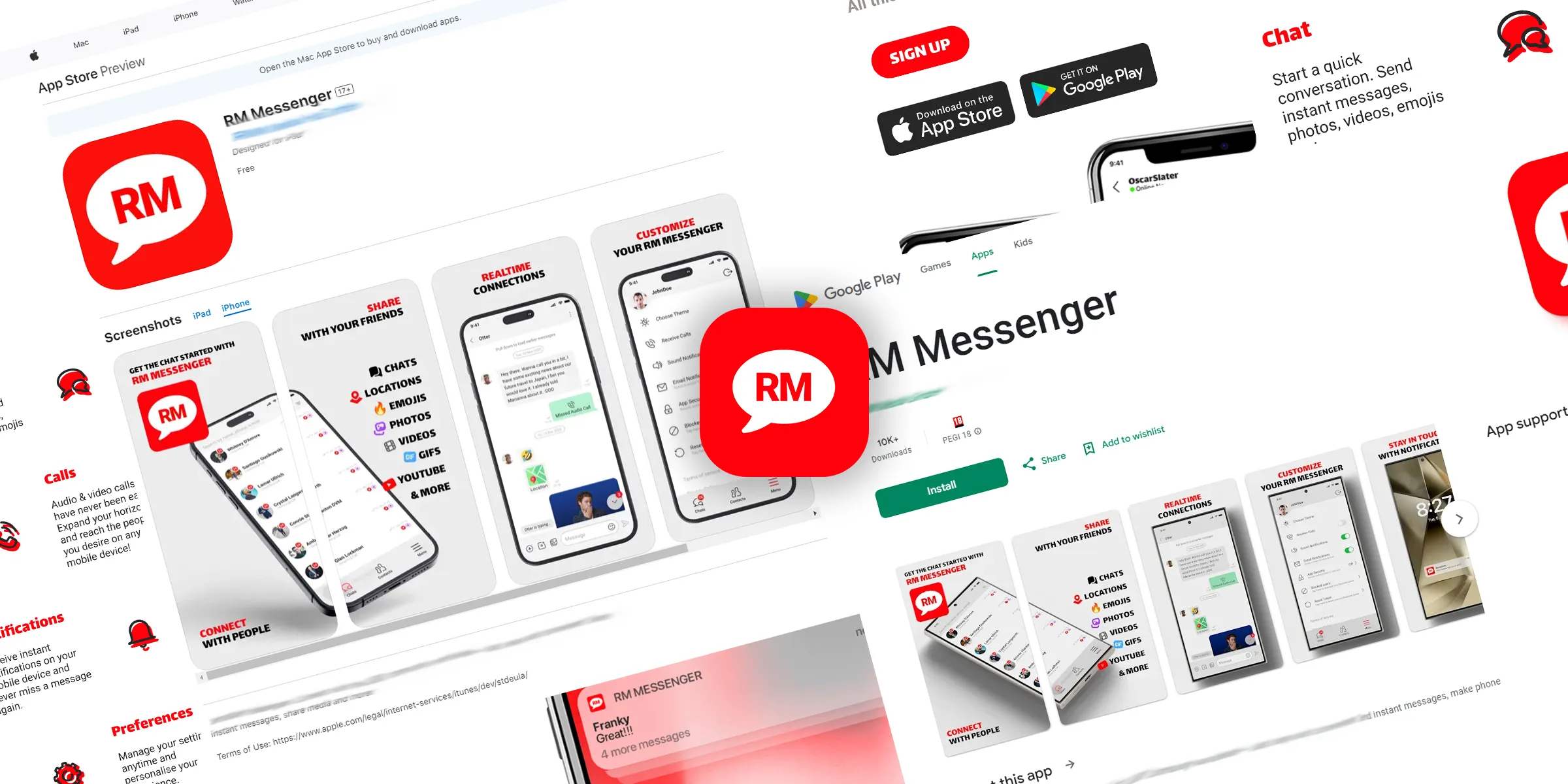 RM Messenger App