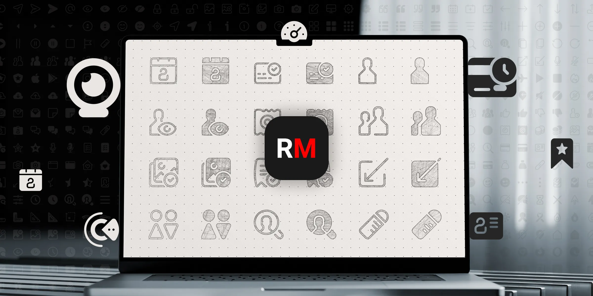 RM Icons Set (900+ Icons and Symbols)